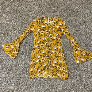 Xhileration Bell-Sleeve Dress - XS